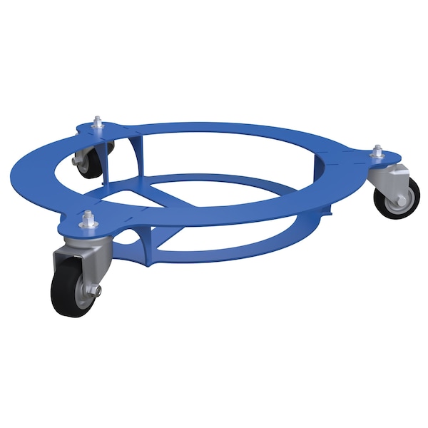 Powder Coat Blue Keg Transport Dolly 200 lb Capacity
